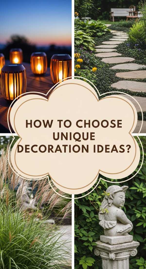 How To Choose Unique Decoration Ideas For An Enchanting Garden Path 69f0805132304