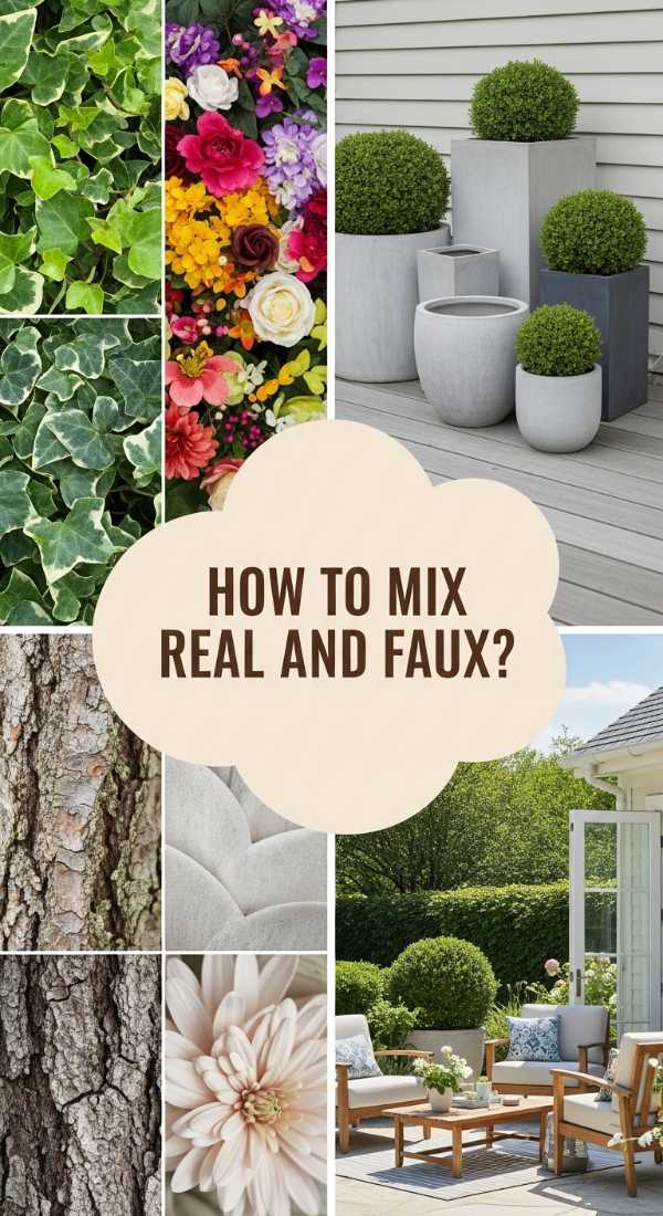 How To Combine Outdoor Fake Flower Pot Ideas For A Seamless Natural Look 69f2350dcdbbd