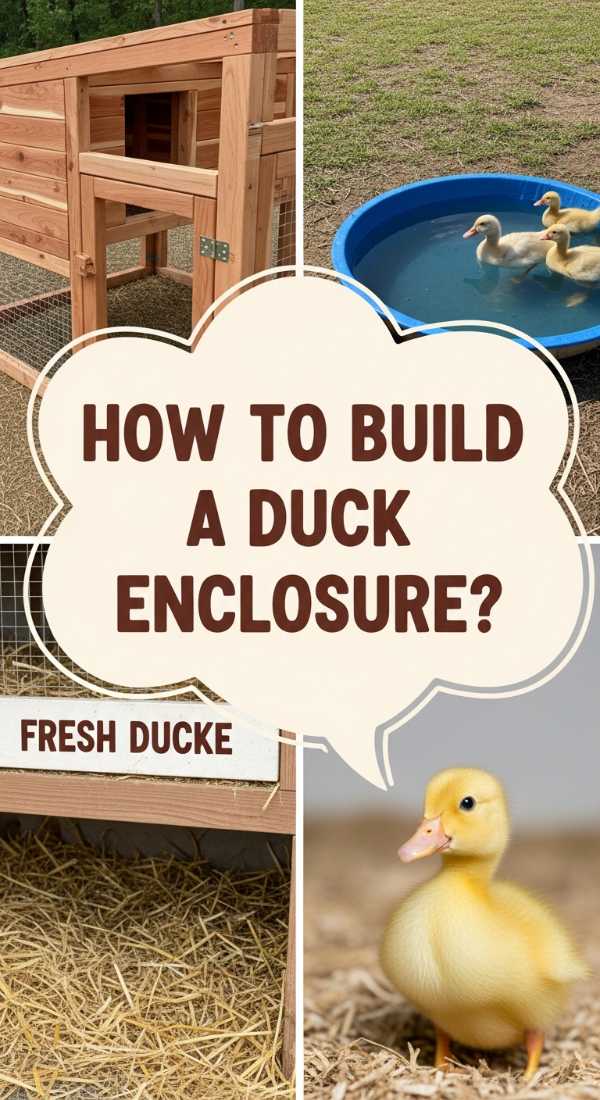 How To Construct A Diy Duck Enclosure For A Happy Farm Life 69e5ffa819537