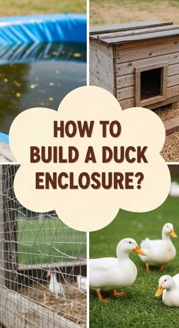 How To Construct A Diy Duck Enclosure For Happy Backyard Pets 69edfdb87f1b0