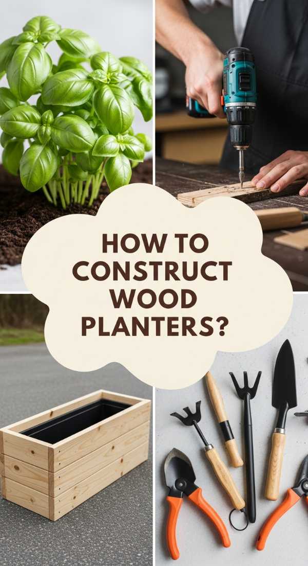 How To Construct A Diy Wood Planter Box For Your Fresh Kitchen Herbs 69ecaed377e3e
