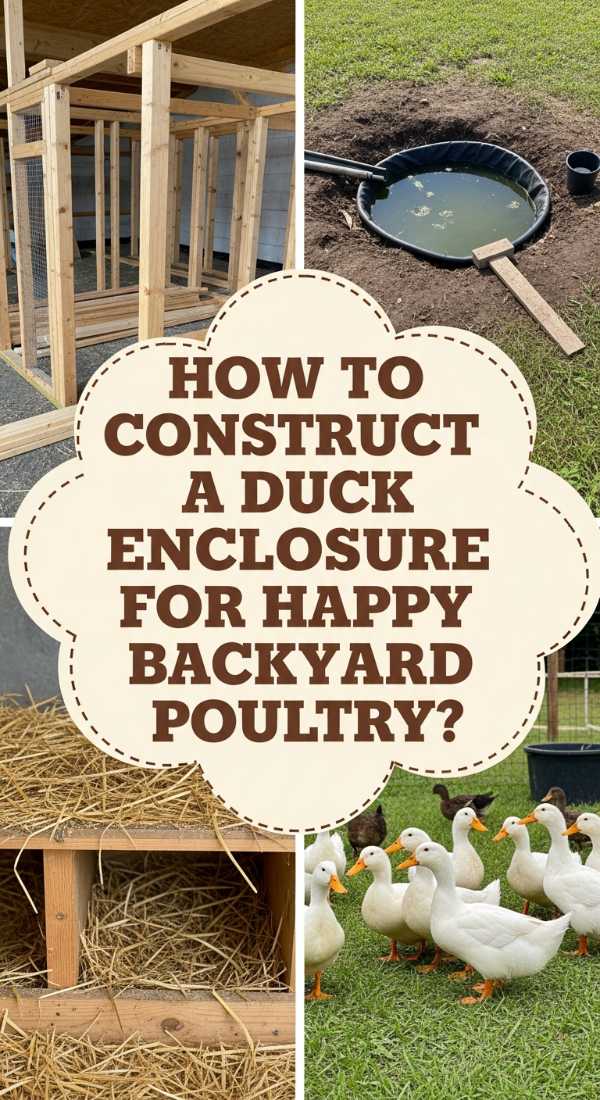 How To Construct A Duck Enclosure For Happy Backyard Poultry 69ef13ab9a0a1