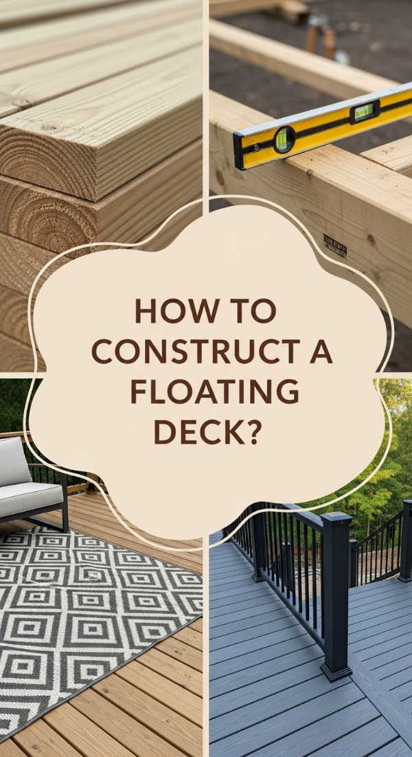 How To Construct A Floating Deck For A Cozy Outdoor Retreat 69f238aee4d54