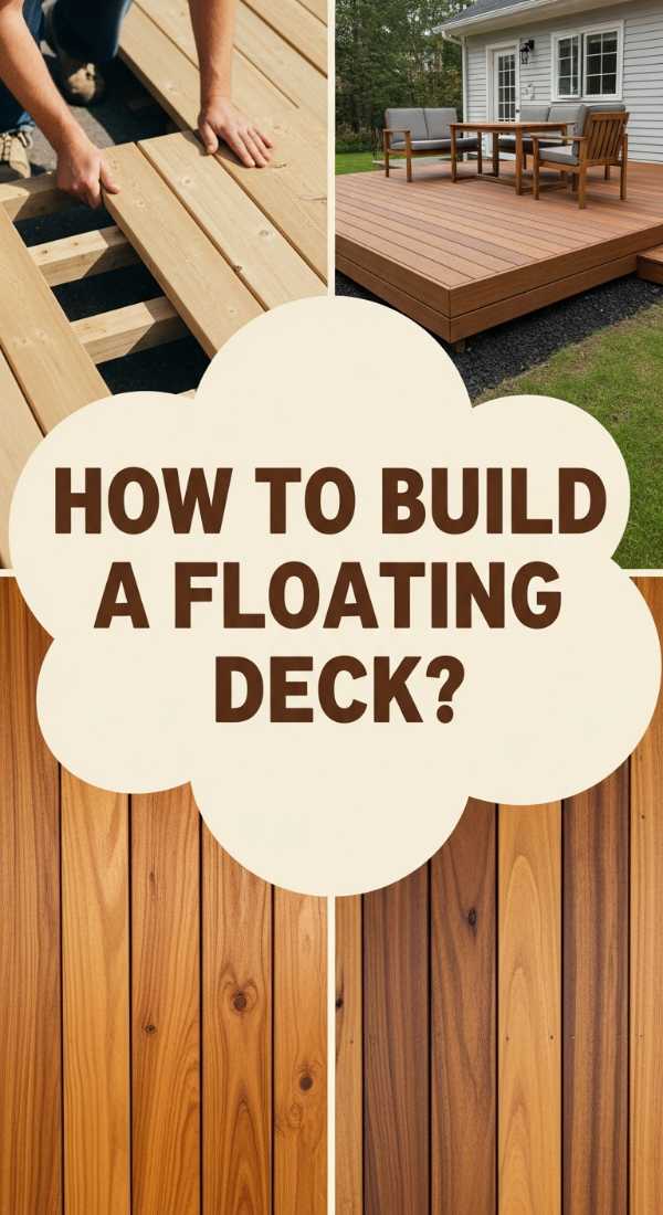 How To Construct A Floating Deck For A Luxurious Backyard Retreat 69f238a68adc5