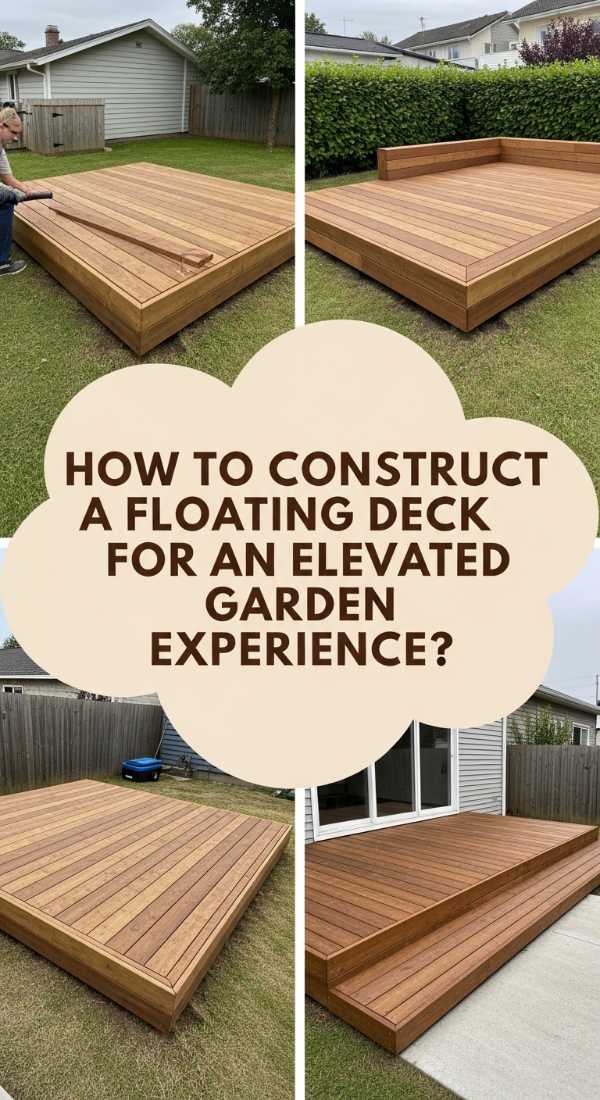How To Construct A Floating Deck For An Elevated Garden Experience 69ef171fd0a55