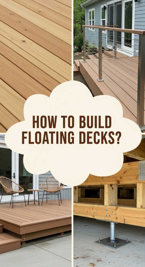 How To Construct A Floating Deck For An Elevated Outdoor Retreat 69f234dc82056