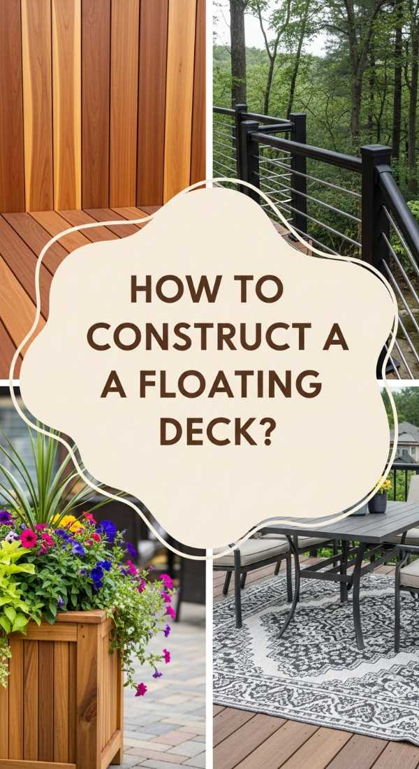 How To Construct A Floating Deck For Effortless Summer Entertaining 69edfddaa850e