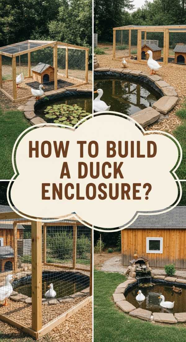 How To Construct A Safe Diy Duck Enclosure For A Charming Backyard Farm 69e7245bcf3bc
