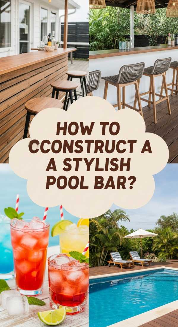 How To Construct A Stylish Pool Bar For The Ultimate Summer Hangout 69ef13a0a3e05