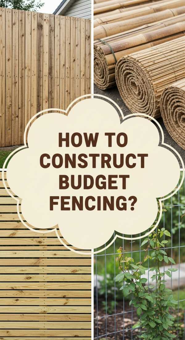 How To Construct Budget Fencing For Ultimate Backyard Privacy 69edfdea9c7a6