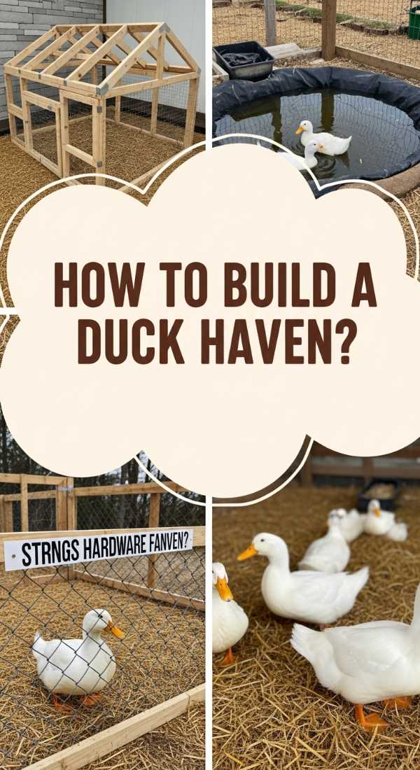 How To Construct Diy Duck Enclosure Ideas For A Happy Feathered Family 69f232e891181