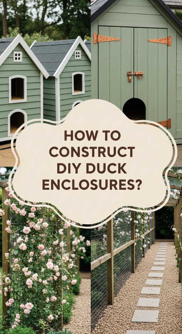 How To Construct Diy Duck Enclosures For An Aesthetic Backyard Farm 69edfde8907b1