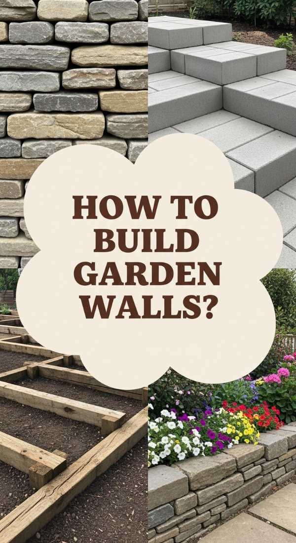 How To Construct Low Retaining Walls For A Beautiful Tiered Garden 69dde906d0b64
