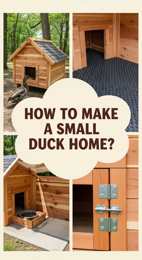 How To Construct Safe Diy Duck Enclosure Ideas For Small Backyard Spaces 69ecad08861c6