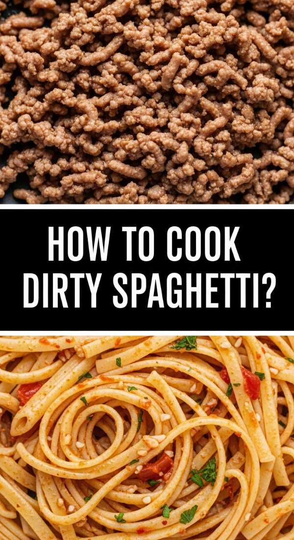 How To Cook Authentic Dirty Spaghetti 69ea3393084c3