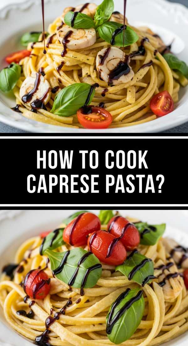 How To Cook Caprese Pasta 69ea51e62f1d8