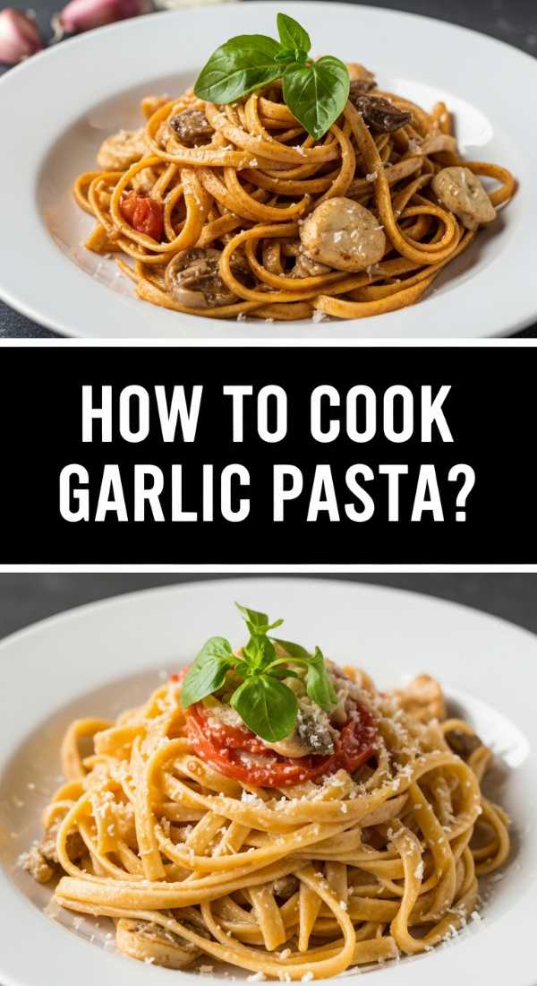 How To Cook Creamy Garlic Pasta 69e5f5cf39b22