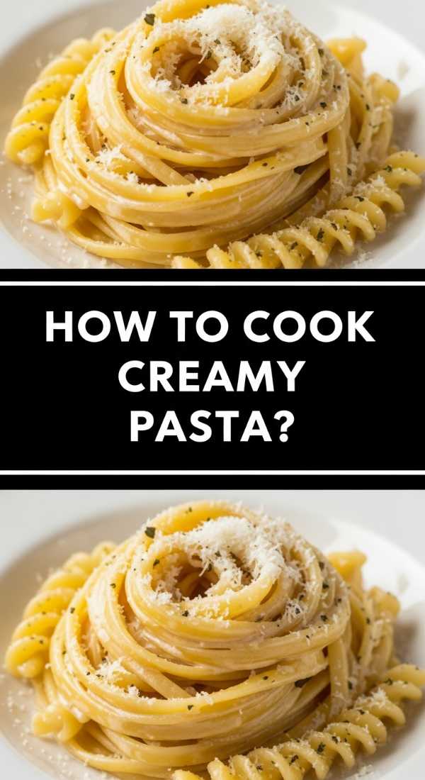 How To Cook Creamy Pasta 69eba493430cb