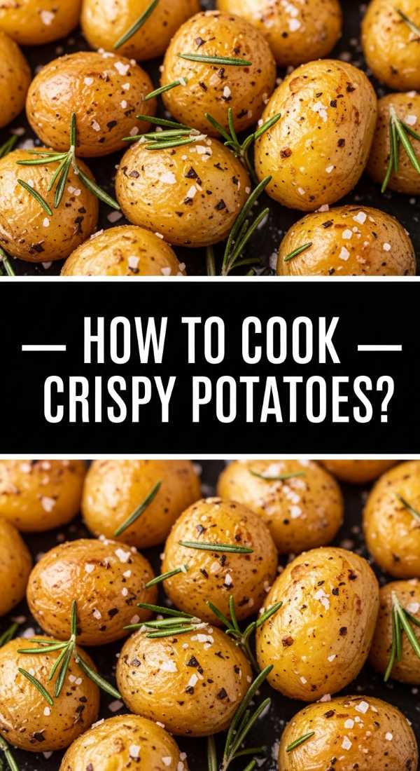 How to cook crispy potatoes?
