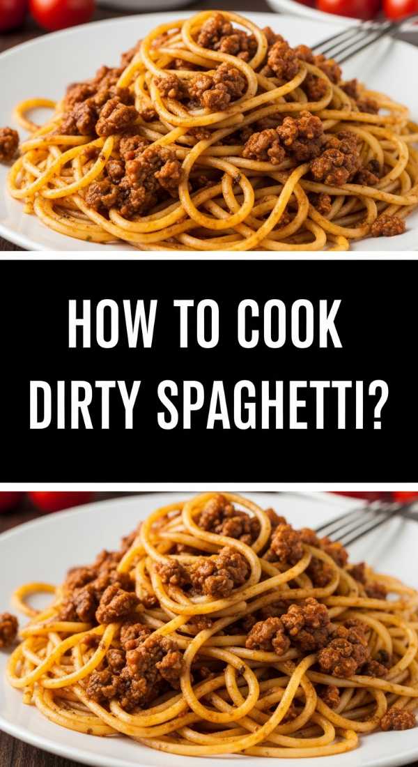 How To Cook Dirty Spaghetti 69e9bec55f5ff