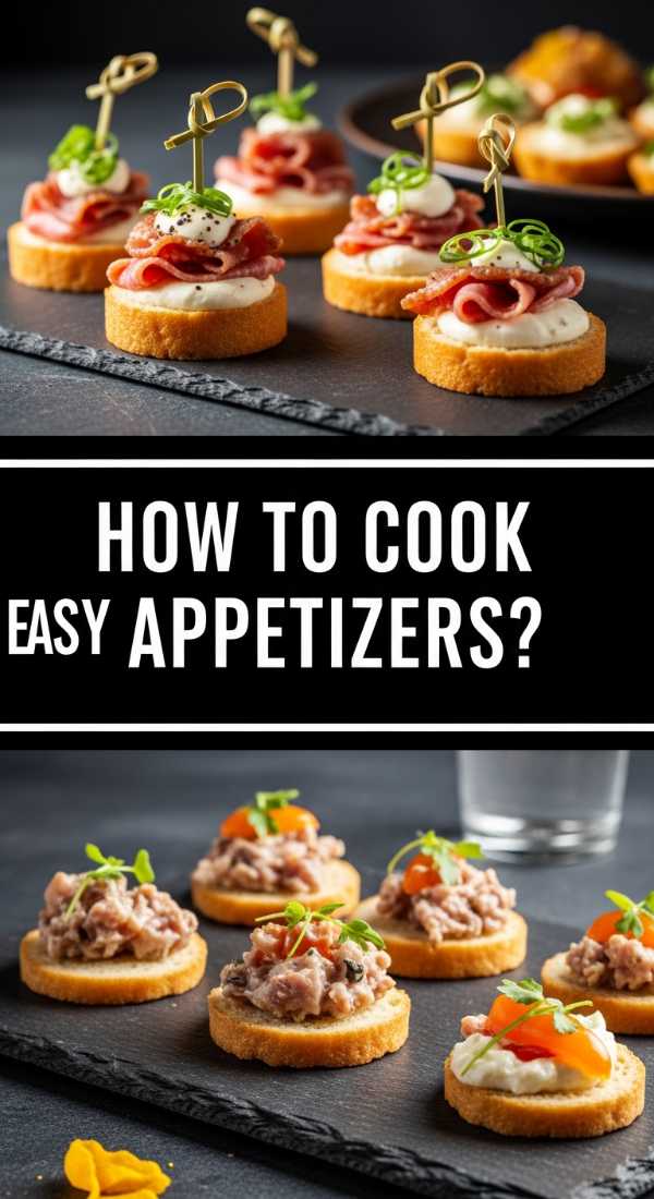 How To Cook Easy Appetizers 69ee3aea9da76