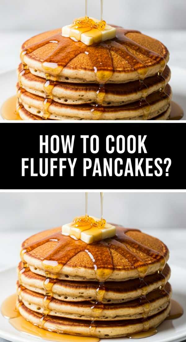 How to cook fluffy pancakes
