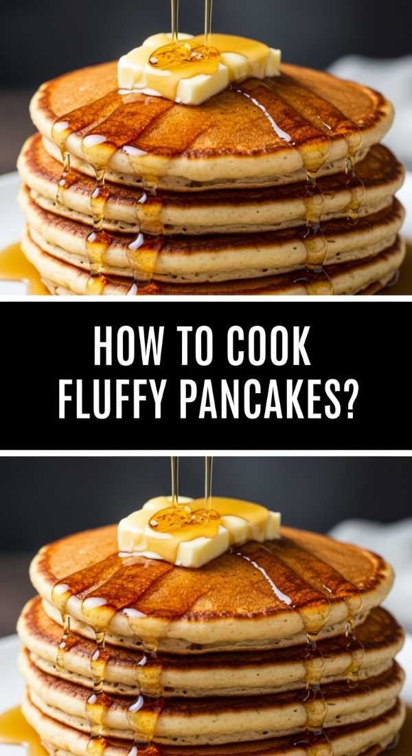 How to cook fluffy pancakes?