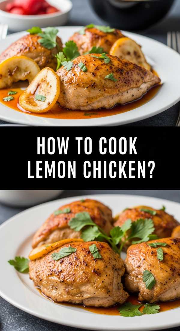 How To Cook Lemon Chicken 69f0ee2b20447