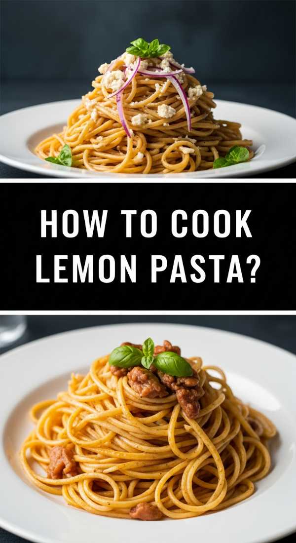 How To Cook Lemon Pasta 69df8f749f9b6