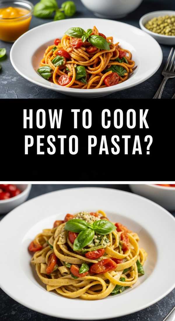 How To Cook Pesto Pasta 69f3965a2533e