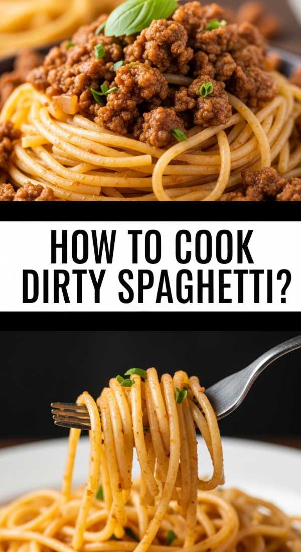 How To Cook Savory Dirty Spaghetti 69e71ca352def