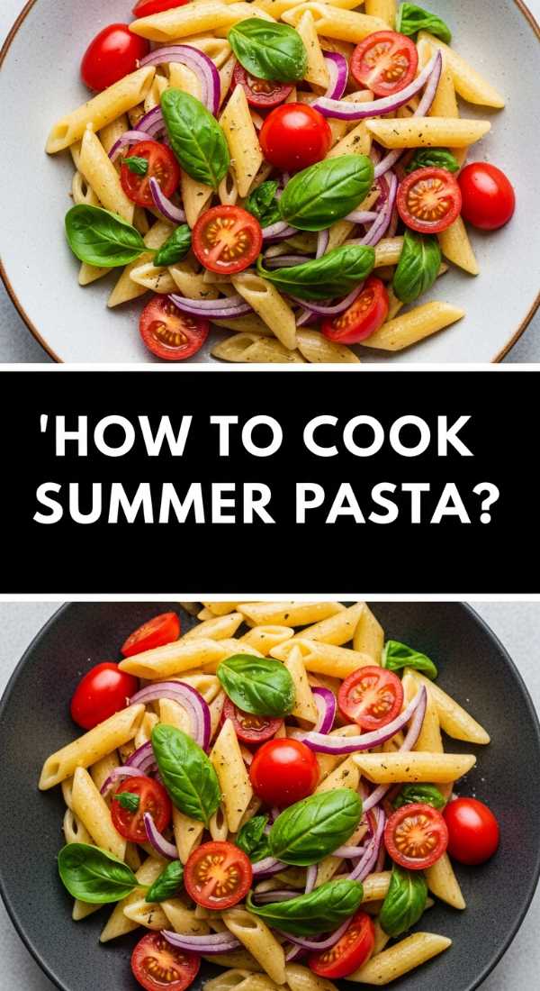 How To Cook Summer Pasta 69ef8abc34869