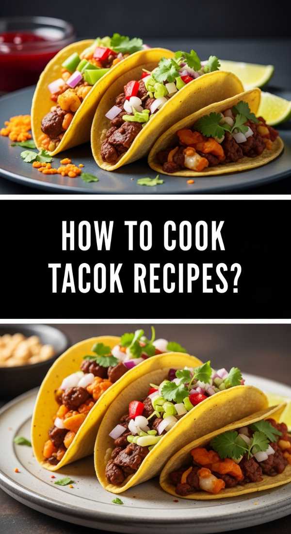 How To Cook Taco Recipes 69e22322608a9