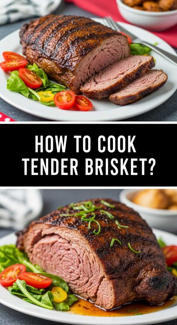 How to cook tender brisket?