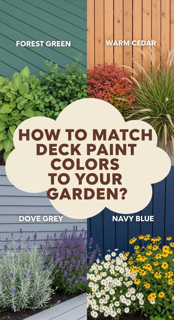 How To Coordinate Deck Paint Colors With Your Garden 69df1b5ab11f9
