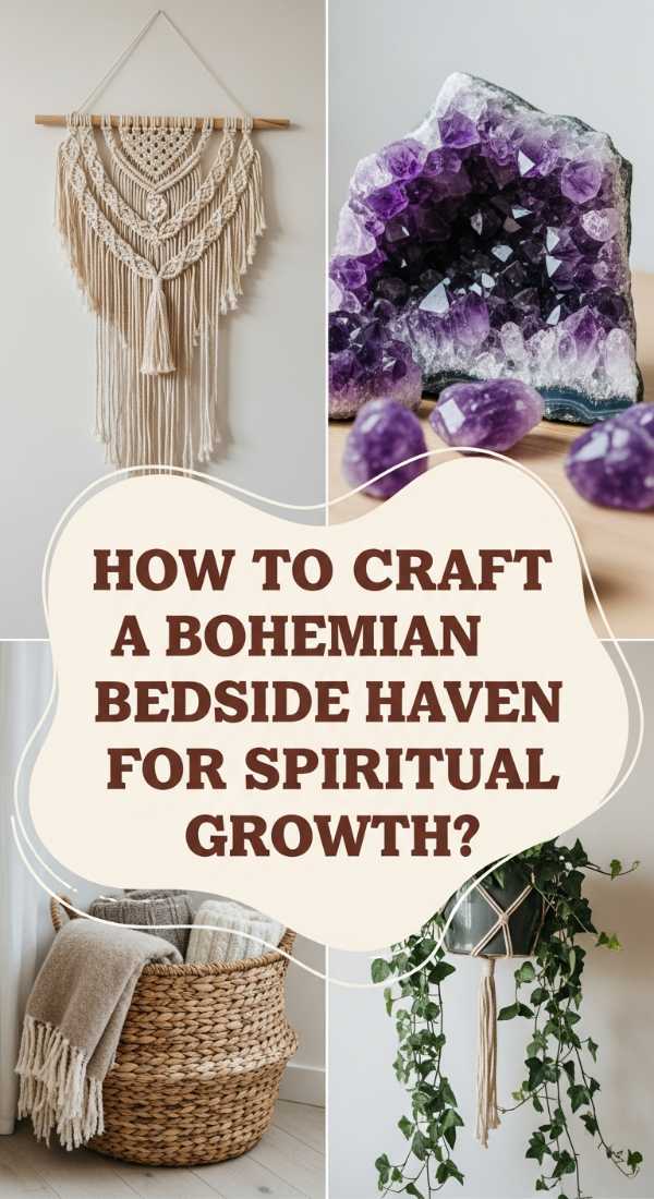 How To Craft A Bohemian Bedside Haven For Spiritual Growth 69f232dc8d7c2