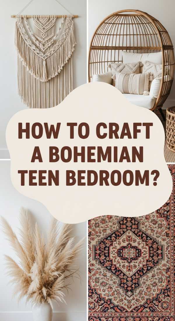 How To Craft A Bohemian Teen Bedroom For Free Spirited Comfort 69edf95d58d3a