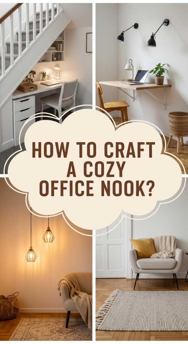 How To Craft A Cozy Office Nook For Small Space Efficiency 69e9fb35dd805