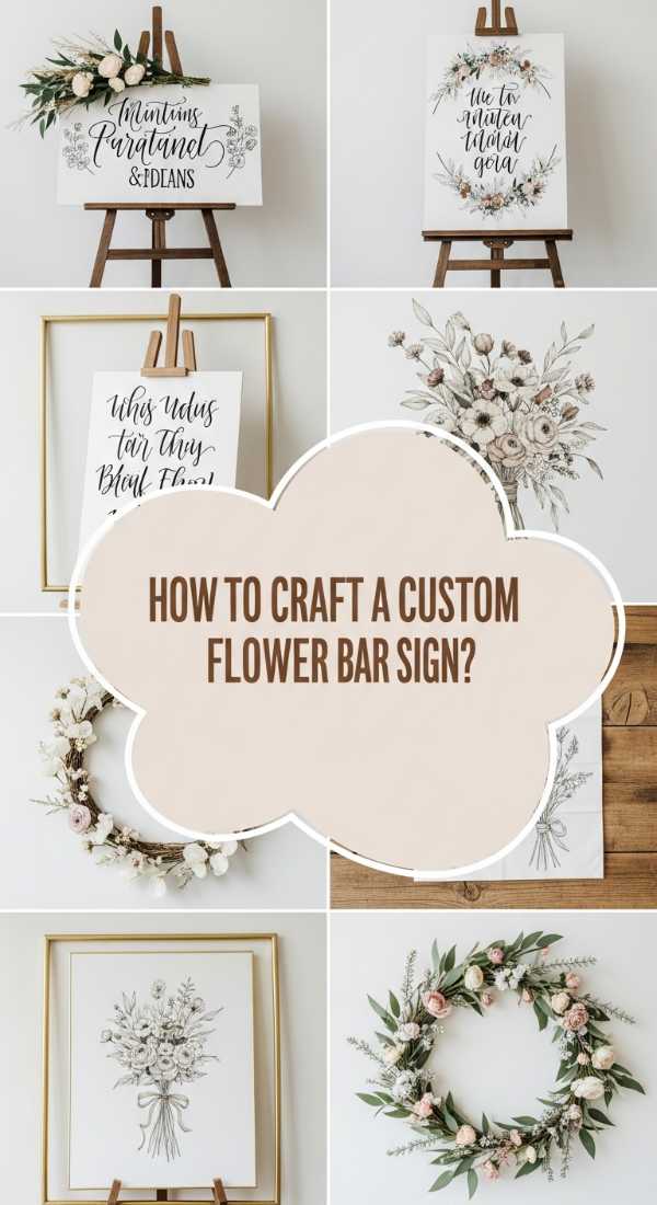 How To Craft A Custom Flower Bar Sign For A Personalized Touch 69f0803b4e35f