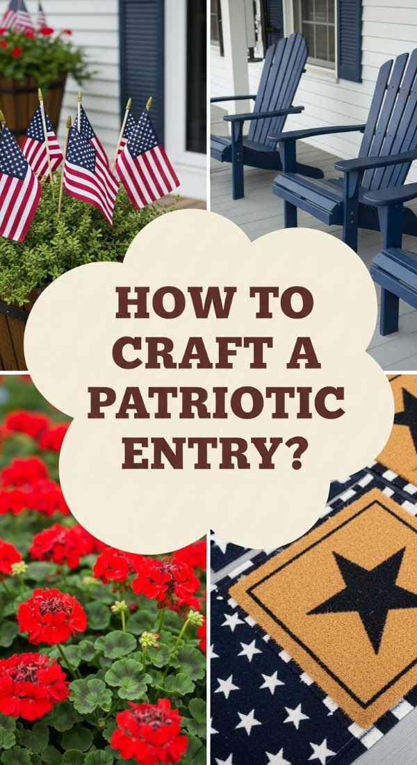 How To Craft A Patriotic Entryway For A Proud Seasonal Greeting 69dde90603b83