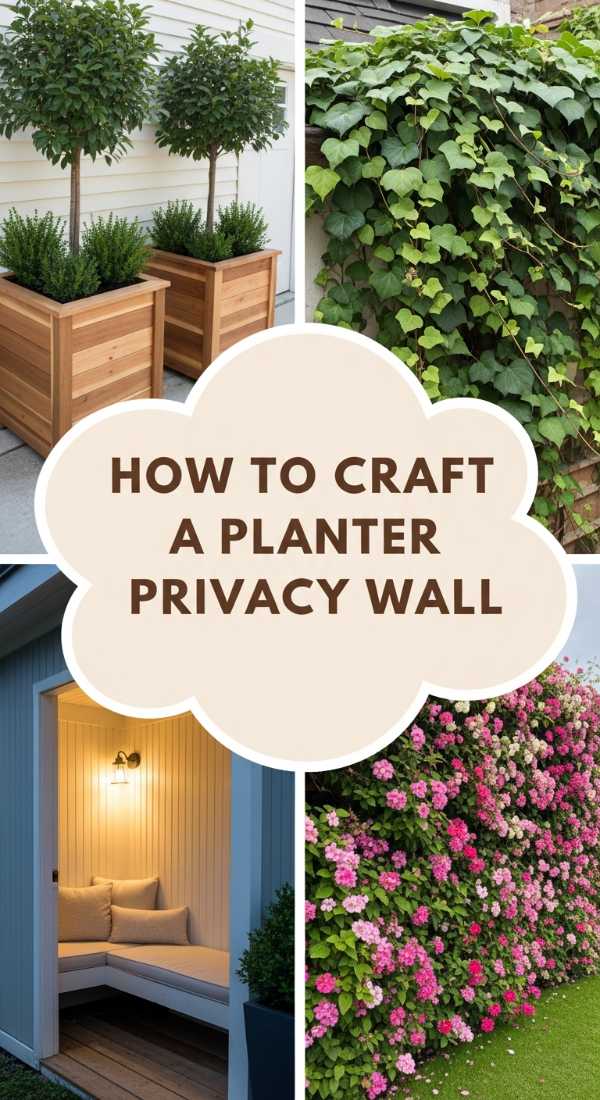 How To Craft A Planter Privacy Wall For A Secluded Garden Oasis 69f234fc0b814
