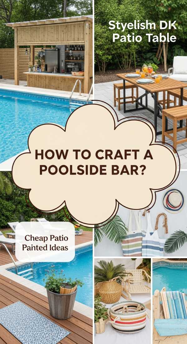 How To Craft A Poolside Bar For Summer Fun 69edfc10e7903