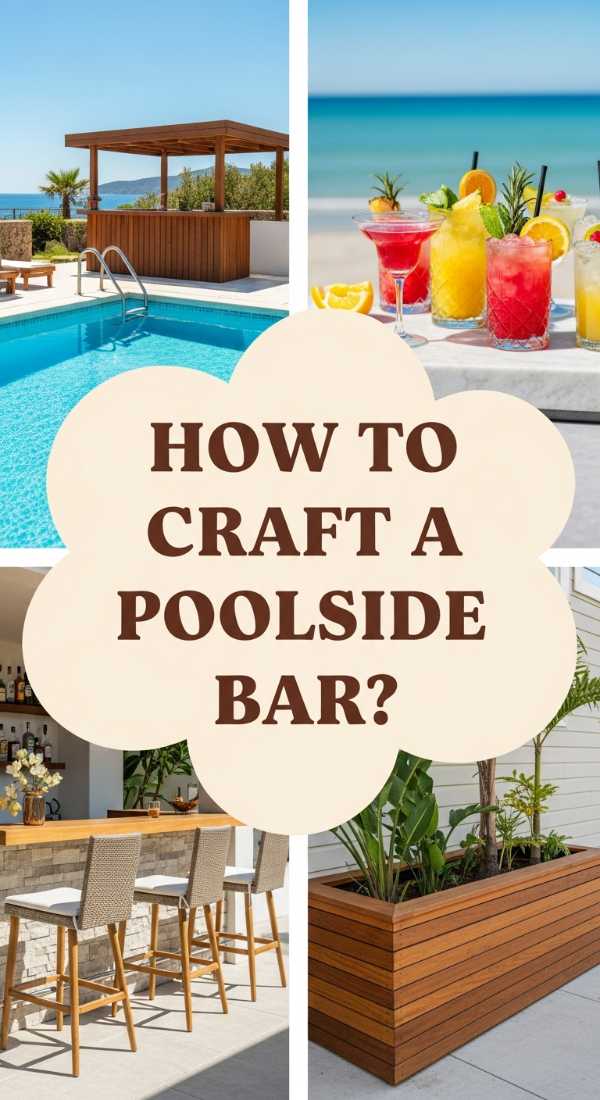 How To Craft A Poolside Bar For The Ultimate Summer Hangout 69f238a270c51