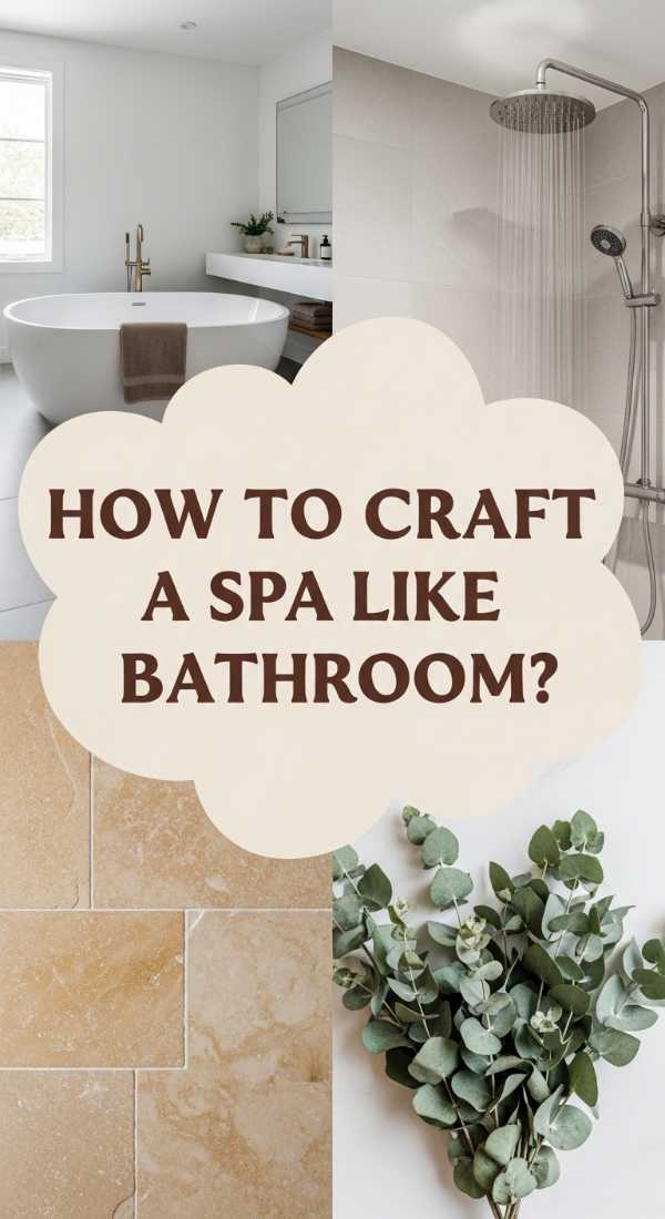 How To Craft A Spa Like Bathroom For Ultimate Pampering 69e7227812f91