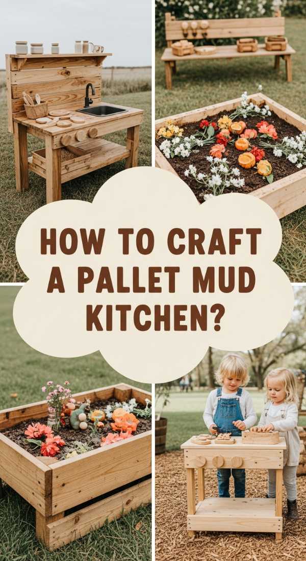 How To Craft A Whimsical Pallet Mud Kitchen For Creative Outdoor Play 69f238a624ff2