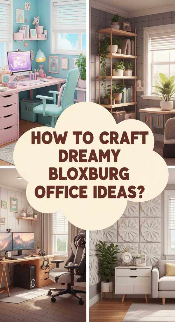 How To Craft Bloxburg Office Ideas For A Perfect Virtual Life 69e7245601ee1