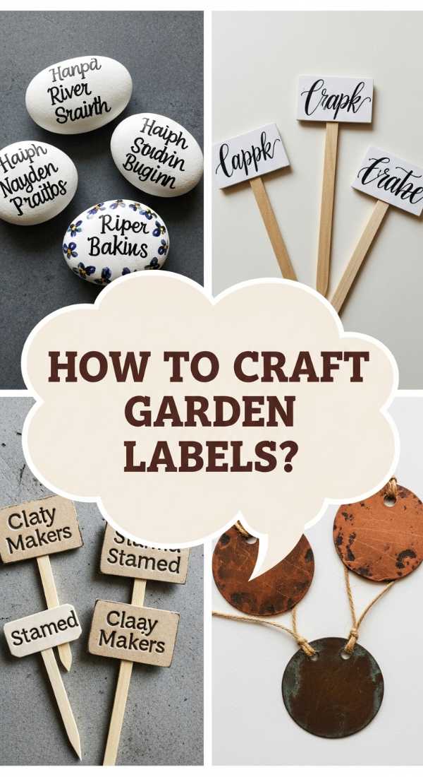 How To Craft Decorative Garden Labels Diy For An Organized Herb Garden 69df1b457e1de
