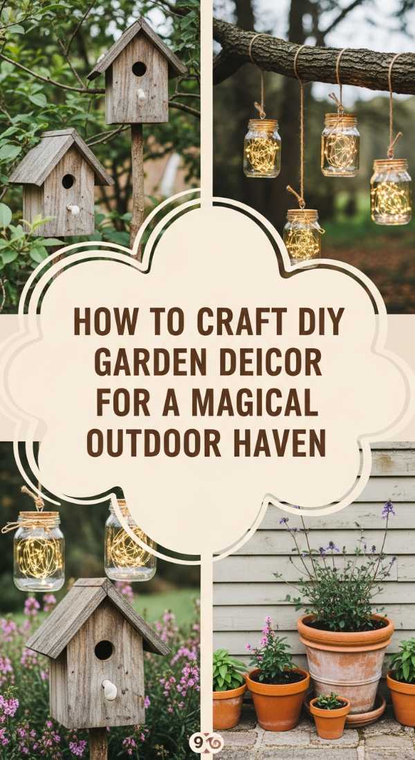 How To Craft Diy Garden Decor For A Magical Outdoor Haven 69ef17193938a