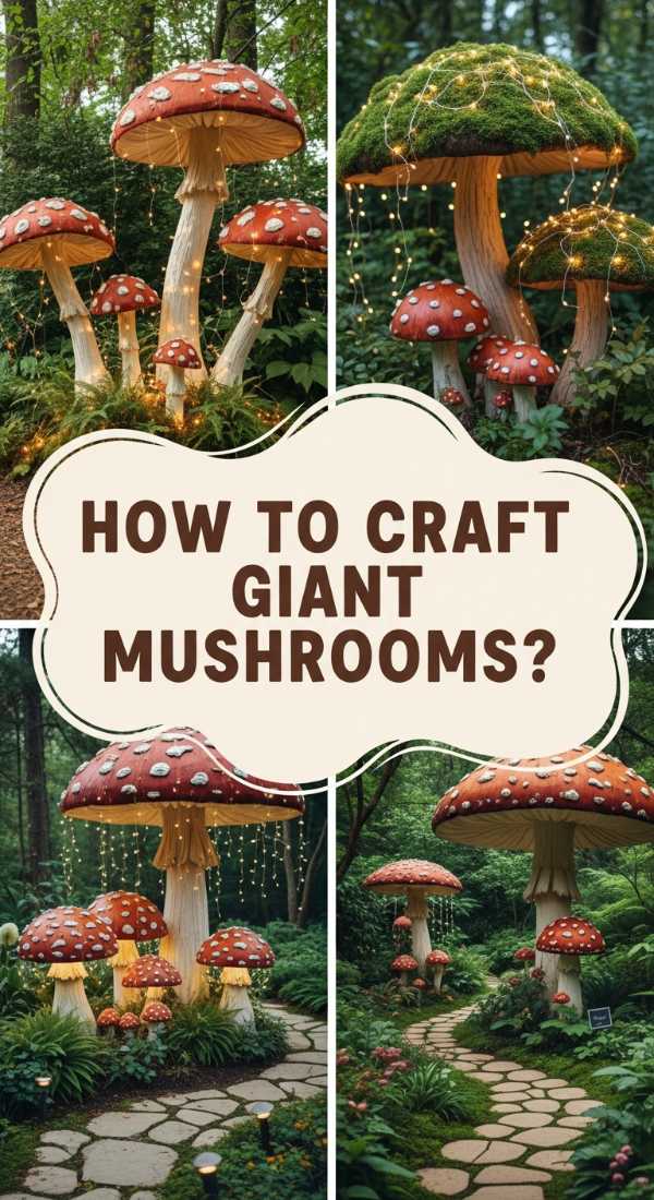How To Craft Giant Mushrooms For Magical Garden Vibes 69ecb0802aa43