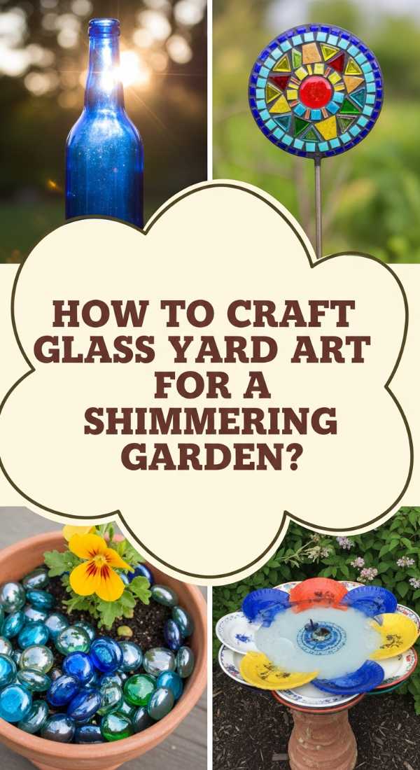 How To Craft Glass Yard Art For A Shimmering Garden 69ef13abec57b